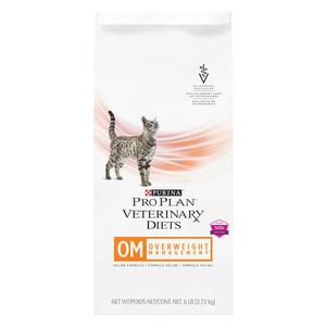 Pro Plan OM Overweight Management Dry Cat Food  Purina Veterinary Diets